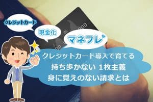 クレジットカード導入で育てる持ち歩かないで身に覚えのない請求とは