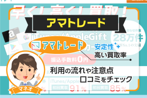 アマトレードなら老舗ならではの安定性と高い買取率で納得の取引を行える